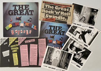Lot 146 - SEX PISTOLS - THE GREAT ROCK N ROLL SWINDLE LP + PRESS PACK/ PHOTOGRAPHS (VD2510)