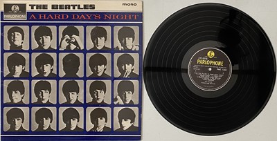 Lot 153 - THE BEATLES - A HARD DAYS NIGHT LP (UK MONO - PARLOPHONE - PMC 1230)