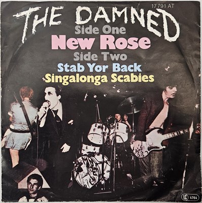 Lot 246 - THE DAMNED - NEW ROSE 7" (17791 AT)