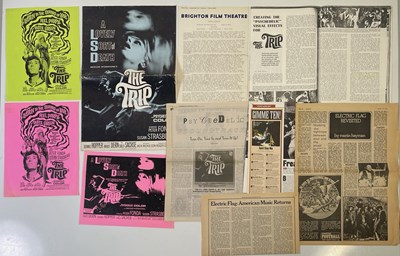 Lot 377 - EXPLOITATION / PSYCHEDELIA - FILM - 'THE TRIP' (1967) MEMORABILIA.