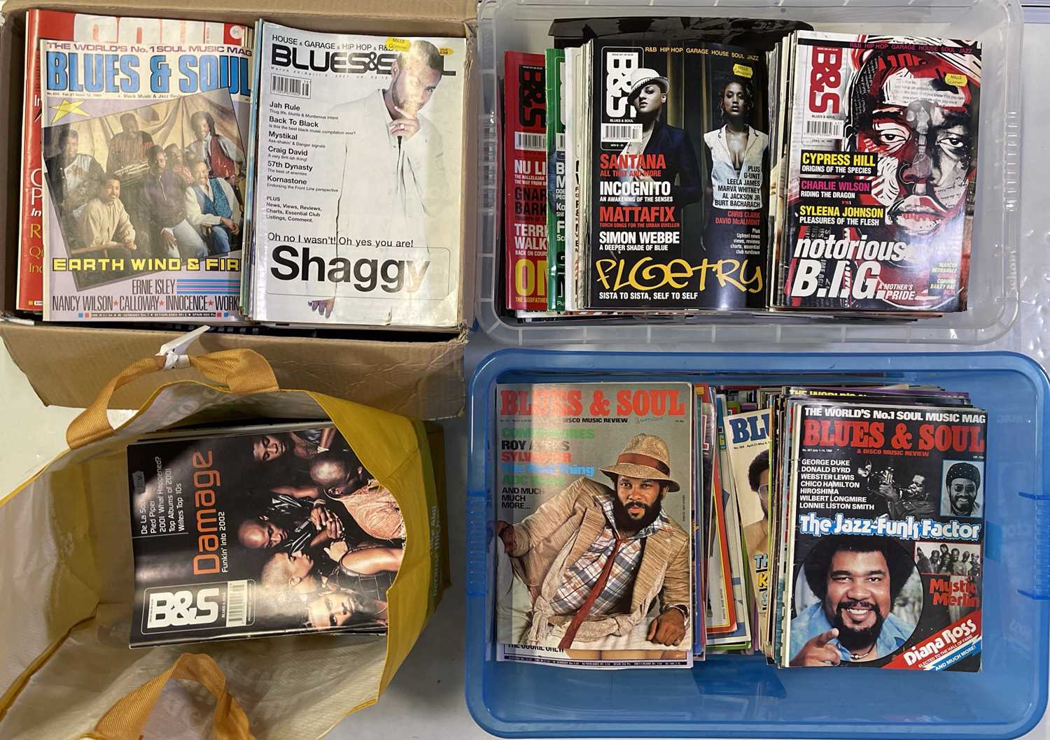 Lot 93 - BLUES AND SOUL MAGAZINE - 400+ ISSUES.