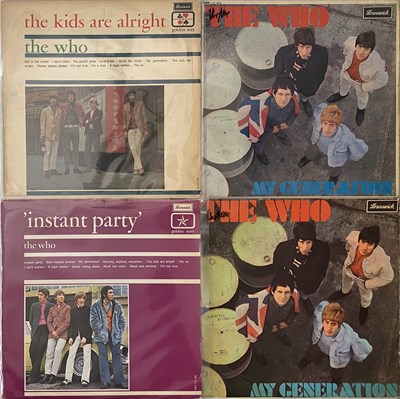Lot 189 - THE WHO - LP PACK (INC ORIGINAL UK BRUNSWICK)
