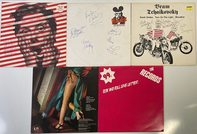 Lot 211 - PUNK / ROCK - SIGNED LP COLLECTION INC SKIDS.
