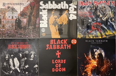 Lot 258 - HEAVY ROCK & METAL - MODERN/ REISSUE LP PACK