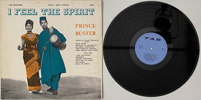 Lot 506 - PRINCE BUSTER AND THE ALL STARS - I FEEL THE SPIRIT LP (UK ORIGINAL - FAB - MS2)