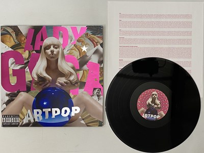 Lot 309 - LADY GAGA - ARTPOP LP (EU ORIGINAL - INTERSCOPE - 602537543052)