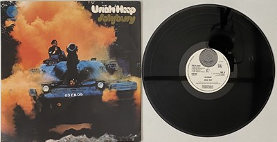 Lot 316 - URIAH HEEP - SALISBURY LP (ORIGINAL UK - LARGE VERTIGO SWIRL - 6360 028)