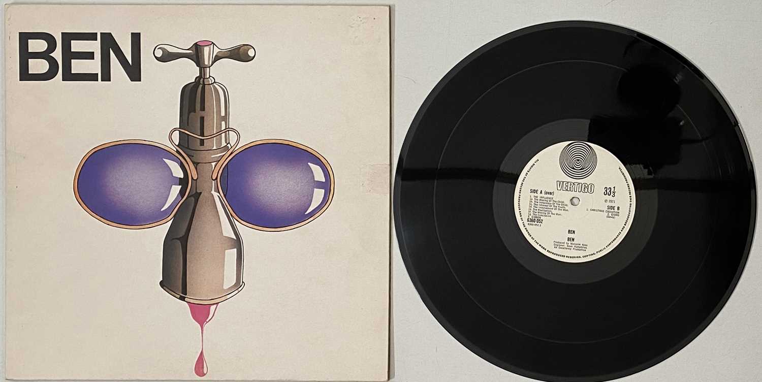 Lot 70 - BEN - S/T LP (UK ORIGINAL - LARGE VERTIGO SWIRL - 6360 052)