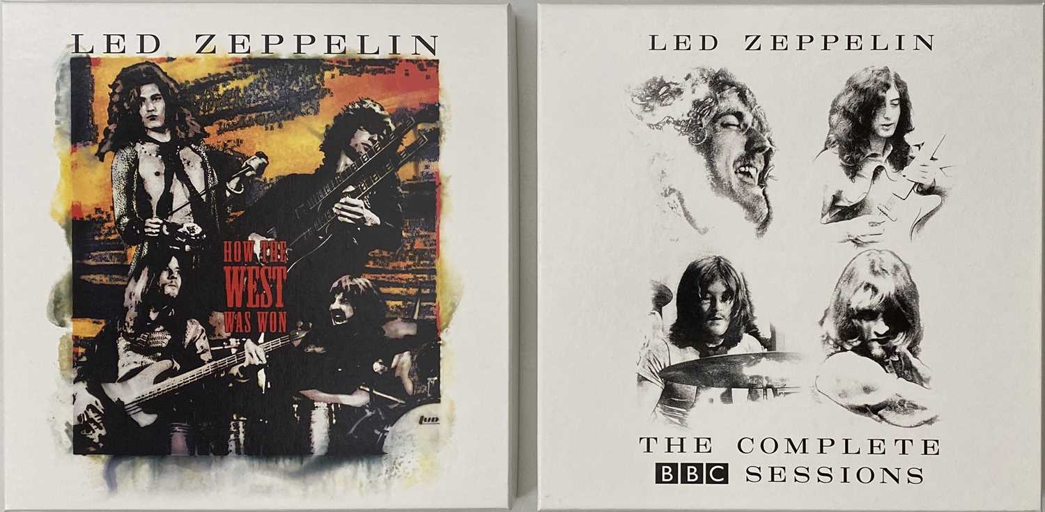 Lot 77 - LED ZEPPELIN - BOX SETS COLLECTION