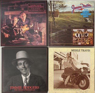 Lot 139 - COUNTRY/BLUEGRASS - BEAR FAMILY RECORDS CD BOX SETS