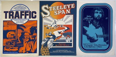 Lot 125 - 1970S CONCERT POSTER COLLECTION INC JOHN MARTYN.