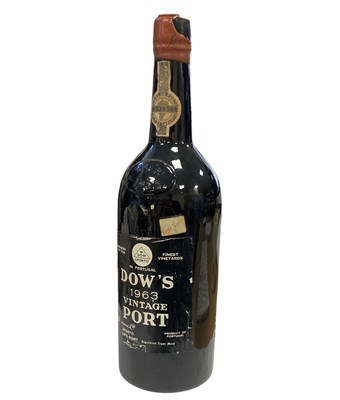 Lot 2A - PORT - BOTTLE OF DOW'S 1963.