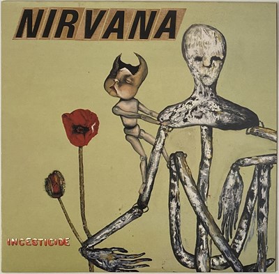 Lot 89 - NIRVANA - INCESTICIDE LP (ORIGINAL US 1992 BLUE SWIRL PRESSING - GEFFEN DGC-24504)