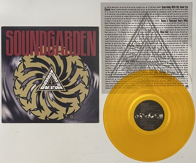 Lot 90 - SOUNDGARDEN - BADMOTORFINGER LP (ORIGINAL US YELLOW VINYL PRESSING - A&M 75021 5374 1)