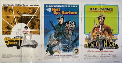 Lot 130 - BLAXPLOITATION US ONE-SHEET POSTERS.