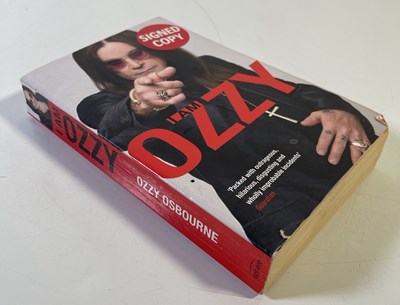 Lot 237 - BLACK SABBATH - OZZY OSBOURNE - SIGNED AUTOBIOGRAPHY.
