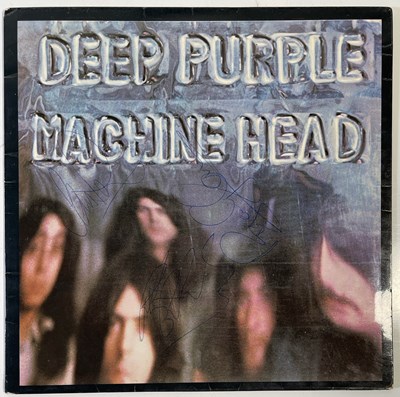 Lot 239 - DEEP PURPLE - FULLY SIGNED COPY OF MACHINE HEAD.