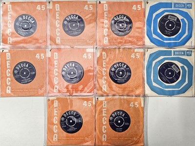 Lot 262 - DECCA - ROCK/ POP/ BEAT 7" PACK (INC RARITIES)