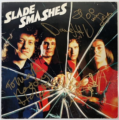 Lot 245 - SLADE - SMASHES FULLY SIGNED LP.