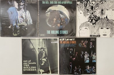Lot 674 - THE BEATLES / ROLLING STONES - LP PACK