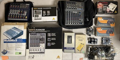 Lot 20 - STUDIO MIXERS & PREAMPS.