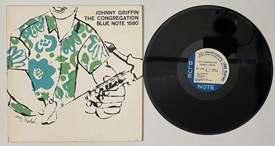 Lot 68 - JOHNNY GRIFFIN - THE CONGREGATION LP (1972 MONO US BLUE NOTE PRESSING - BLP 1580 - ANDY WARHOL SLEEVE)