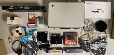 Lot 23 - MICROPHONES AND MICROPHONE ACCESSORIES.