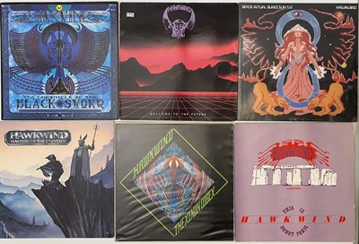 Lot 682 - HAWKWIND / RELATED - LP PACK