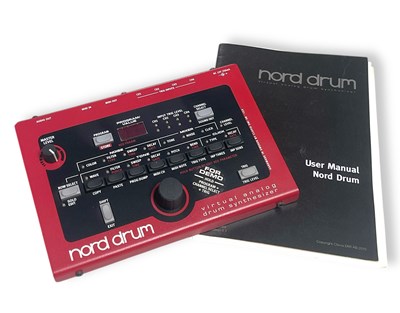 Lot 25 - NORD DRUM VIRTUAL ANALOGUE DRUM SYNTHESISER.