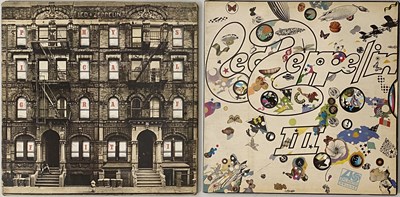 Lot 703 - LED ZEPPELIN - III/PHYSICAL GRAFFITI LPS (ORIGINAL UK PRESSINGS)