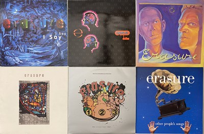 Lot 700 - ERASURE - LP / 12" COLLECTION