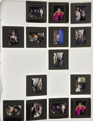 Lot 112 - MUSIC PHOTOGRAPHY - LARGE COLLECTION OF ORIGINAL COLOUR TRANSPARENCIES.