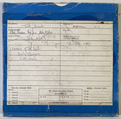 Lot 362 - ERIC CLAPTON - 1970S RECORDING TAPE WITH THREE SONGS.
