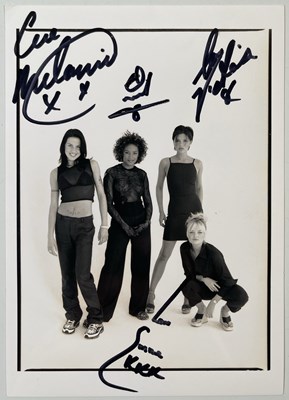 Lot 276 - THE SPICE GIRLS - SIGNED PHOTO.