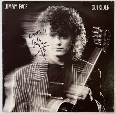 Lot 328 - LED ZEPPELIN - JIMMY PAGE - SIGNED LP.