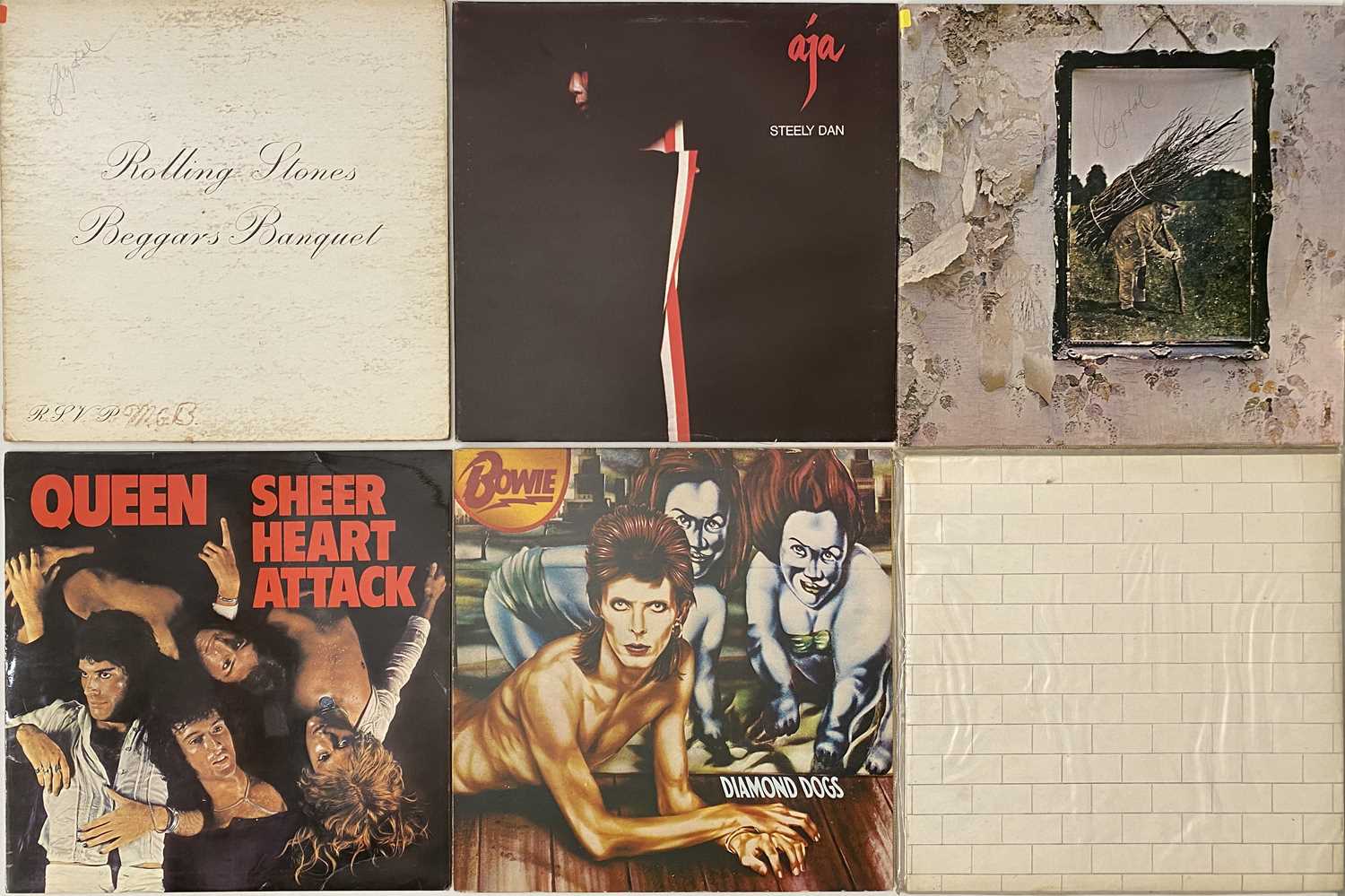 Lot 644 - MIXED ROCK - LP COLLECTION