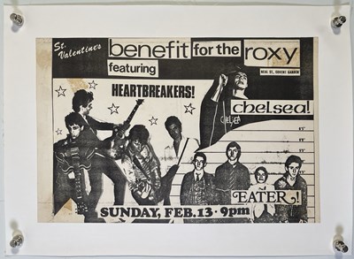 Lot 408 - PUNK INTEREST - ORIGINAL ROXY CLUB HANDBILL - CHELSEA / HEARTBREAKERS / EATER.