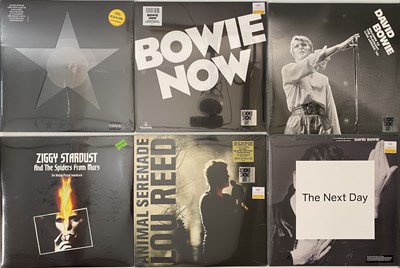Lot 659 - LOU REED / DAVID BOWIE / POP - MODERN PRESSINGS - LP PACK