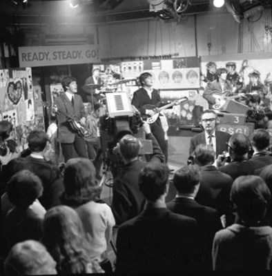 Lot 355 - THE BEATLES - PHOTO NEGATIVES AND PRINTS FROM 'READY STEADY GO!'.