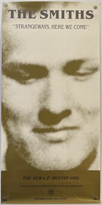 Lot 418 - THE SMITHS - STRANGEWAYS HERE WE COME - 1987 ROUGH TRADE PROMO POSTER.