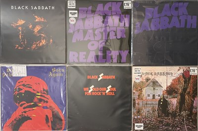 Lot 754 - BLACK SABBATH - LP PACK