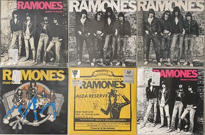 Lot 755 - RAMONES - LP PACK