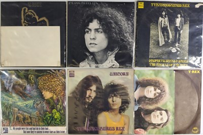 Lot 1376 - T REX/ MARC BOLAN - STUDIO LP PACK