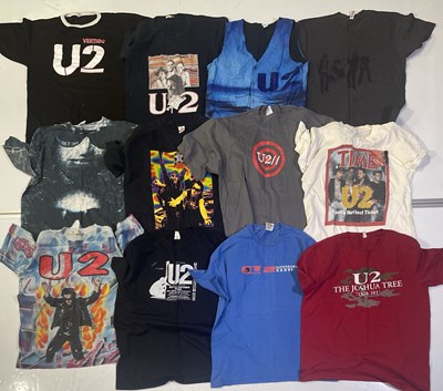 Lot 299 - U2 CLOTHING COLLECTION.