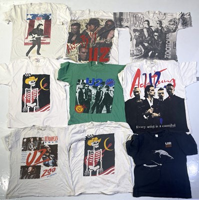 Lot 301 - 1980S AND 1990S U2 CLOTHING COLLECTION.