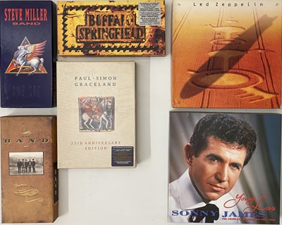 Lot 935 - CLASSIC/ FOLK - ROCK CD BOX SETS COLLECTION