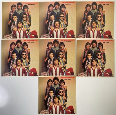 Lot 280 - BOOMTOWN RATS / BOB GELDOF - SEVEN SIGNED 7" SINGLES.