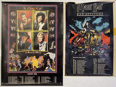 Lot 366 - QUEEN - ORIGINAL 1986 MAGIC TOUR EUROPEAN POSTER.