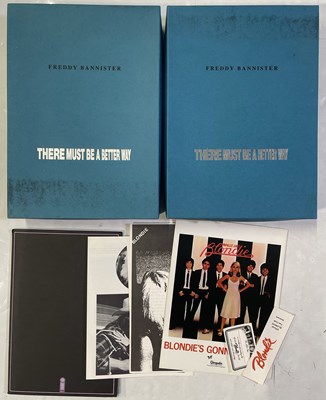 Lot 74 - MUSIC MEMORABILIA INC FREDDIE BANNISTER BOXSETS / BLONDIE FAN CLUB.