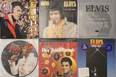 Lot 892 - ELVIS PRESLEY 10", 78, PICTURE DISC AND COLOURED LP COLLECTION